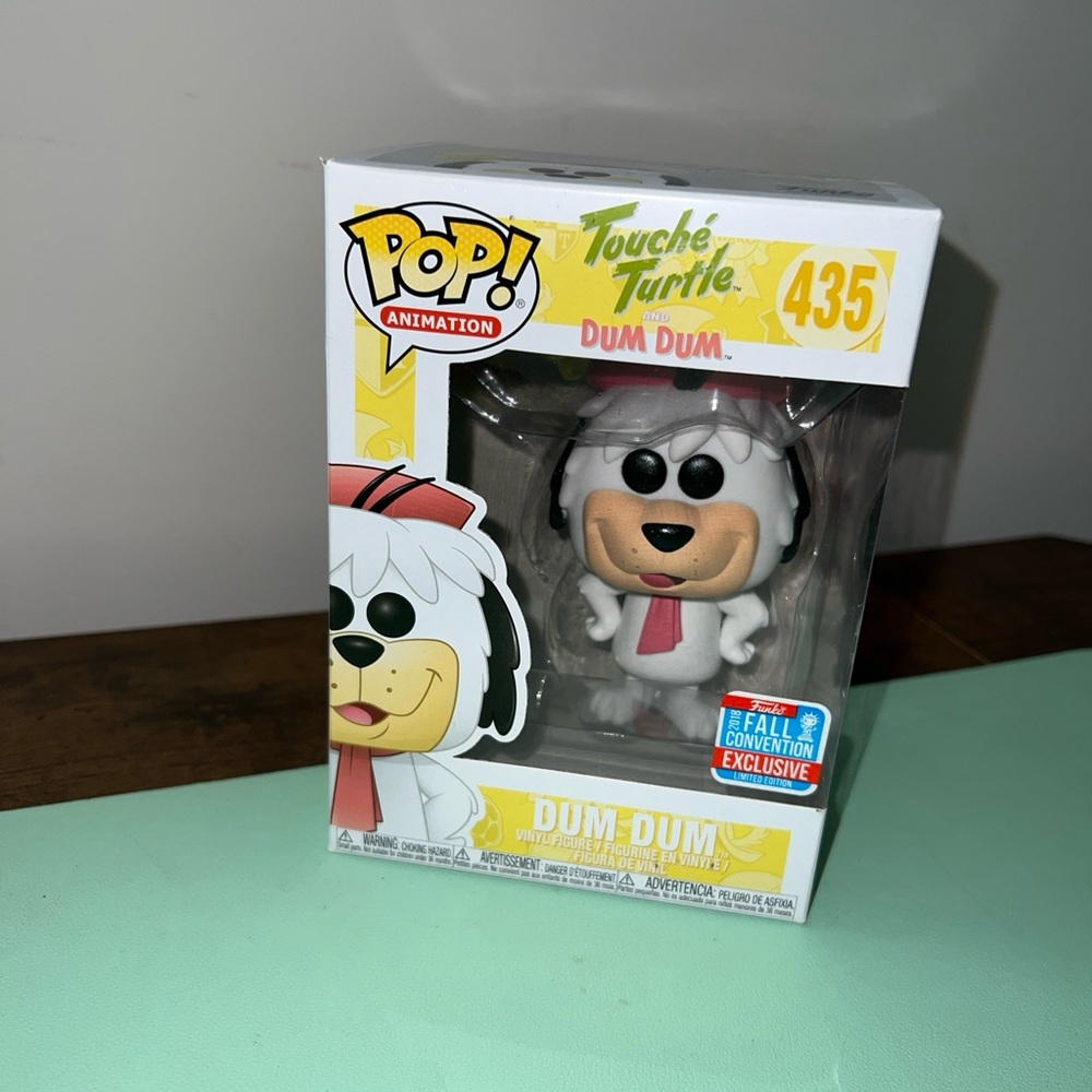 Funko pop toy 435 touché turtle & Dum Dum 2018 limited edition vinyl figure pop